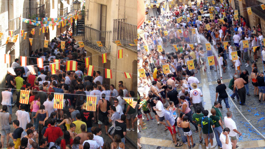 Calaceite fiestas - chupinazo